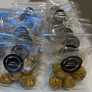 Protein Cranberry Balls