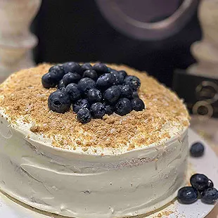Blueberry Healthy Cake